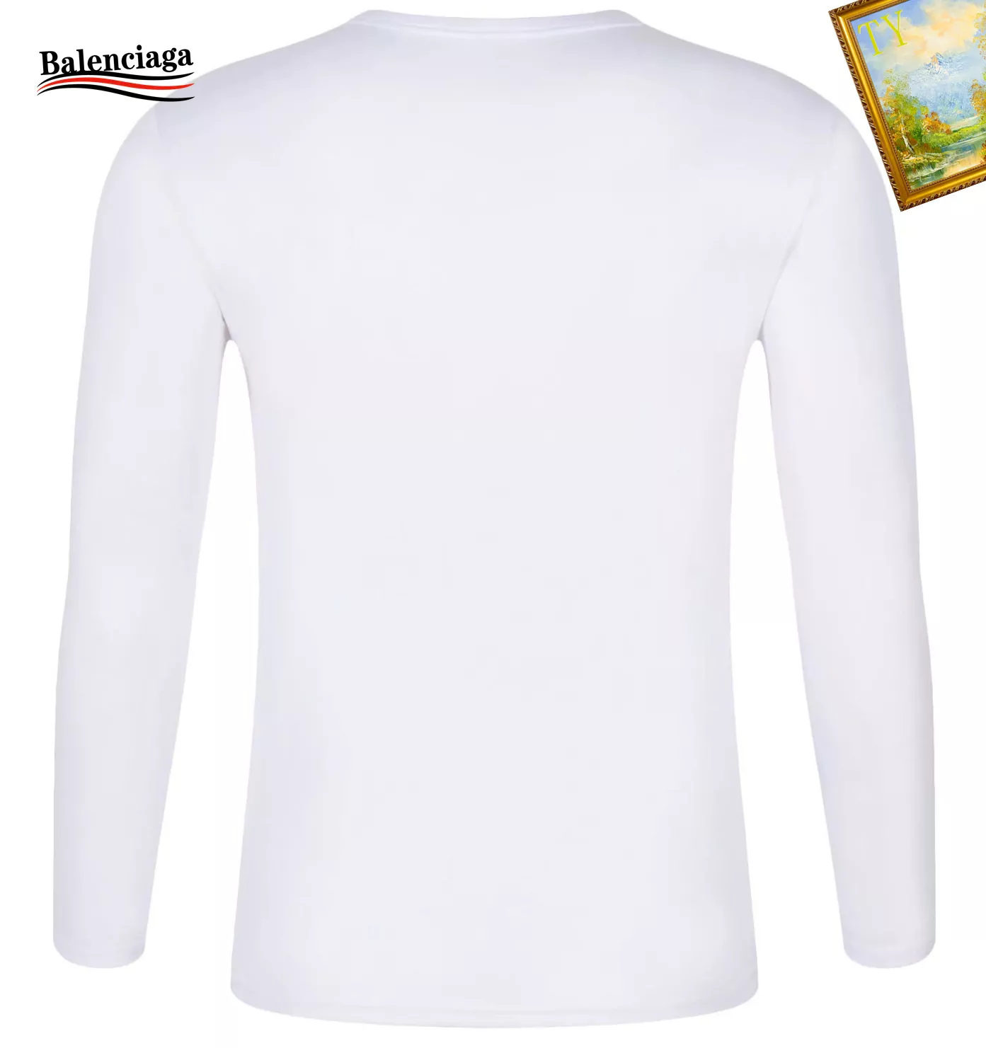 balenciaga t-shirt manches longues pour unisexe s_12b17b01